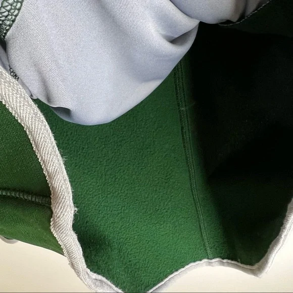 Under Armour Coldgear Green Fleece Lined Hoodie Sweater Men's Sz Medium Preowned - Picture 8 of 8